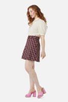 Gina Check A Line Skirt