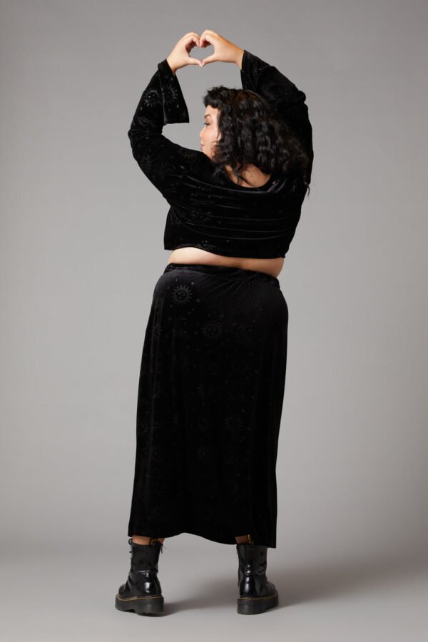 Curve Clairvoyant Skirt