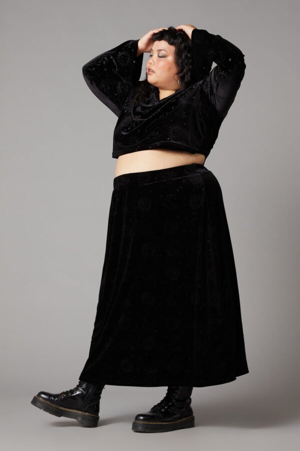 Curve Clairvoyant Skirt