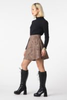 Shiloh Check Skater Skirt