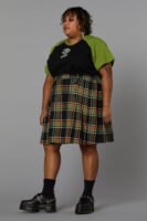 Curve Woodland Tartan Skirt